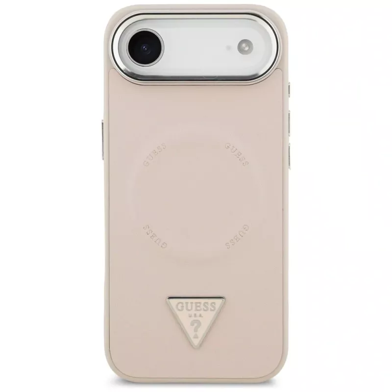 Guess Triangle Logo MagSafe Case for iPhone Air (Pink)