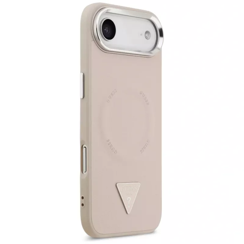 Guess Triangle Logo MagSafe Case for iPhone Air (Pink)