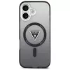 Guess IML Gradient Triangle Logo MagSafe Case for iPhone 17 Black