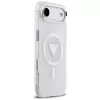 Guess IML Gradient Triangle Logo MagSafe Case for iPhone Air Transparent