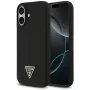 Guess Silicone Triangle Logo MagSafe Case for iPhone 17 Black