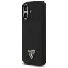 Guess Silicone Triangle Logo MagSafe Case for iPhone 17 Black