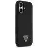 Guess Silicone Triangle Logo MagSafe Case for iPhone 17 Black