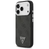 Guess 4G Triangle Logo MagSafe Dėklas, skirtas iPhone 17 Pro (Juodas)