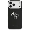 Guess Grained Big 4G Classic Logo Dėklas iPhone 17 Pro Max - Juodas