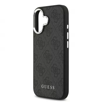 Guess 4G Classic Logo MagSafe Dėklas, skirtas iPhone 17 - Juodas
