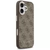 Guess 4G Classic Logo MagSafe Dėklas, skirtas iPhone 17, Ruda