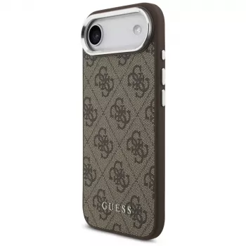 Guess 4G Classic Logo MagSafe Dėklas iPhone Air (Ruda)