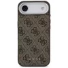 Guess 4G Classic Logo MagSafe Dėklas iPhone Air (Ruda)