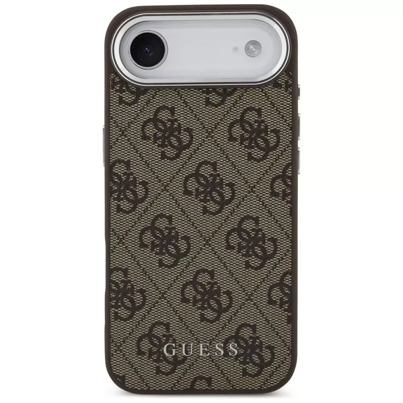 Guess 4G Classic Logo MagSafe Dėklas iPhone Air (Ruda)