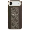 Guess 4G Stripe MagSafe Dėklas, skirtas iPhone Air, Ruda spalva