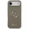 Guess Silicone Big 4G Script Dėklas, skirtas iPhone Air, rudas