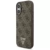 Guess 4G Strap Triangle Logo MagSafe Case iPhone 17 Brown