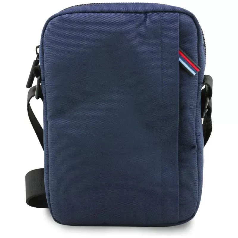BMW Nylon Pockets & Metal Logo Bag Navy Blue