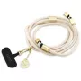 Guess Crossbody Strap 4G Charm – Universal Phone Strap / USB-C to USB-C kabelis 1,5 m (smėlio spalvos)
