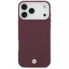 BMW Sign Full Wrapped Metal MagSafe dėklas, skirtas iPhone 17 Pro Max, raudonas
