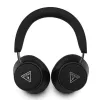 Guess Bluetooth Over-Ear Headphones ENC Saffiano Triangle Logo Black