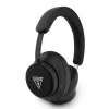 Guess Bluetooth Over-Ear Headphones ENC Saffiano Triangle Logo Black