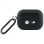 BMW Curved Line dėklas AirPods Pro 3, juodas