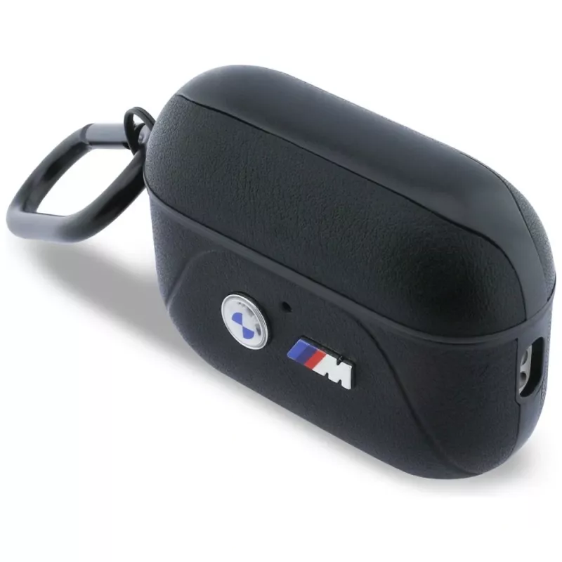 BMW Curved Line dėklas AirPods Pro 3, juodas