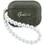 Guess Glitter Pearl Strap dėklas AirPods Pro 3, khaki