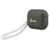 Guess Glitter Pearl Strap dėklas AirPods Pro 3, khaki