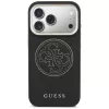Guess Perforated 4G MagSafe Dėklas, skirtas iPhone 17 Pro Max, Juodas