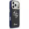 Guess IML 4G Script Metal Case, skirtas Apple iPhone 17 Pro Max – mėlyna