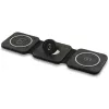 Guess 4G Wireless Charger - MagSafe 3-in-1 Inductive Charging Station for iPhone, AirPods and Apple Watch 15W (Black)