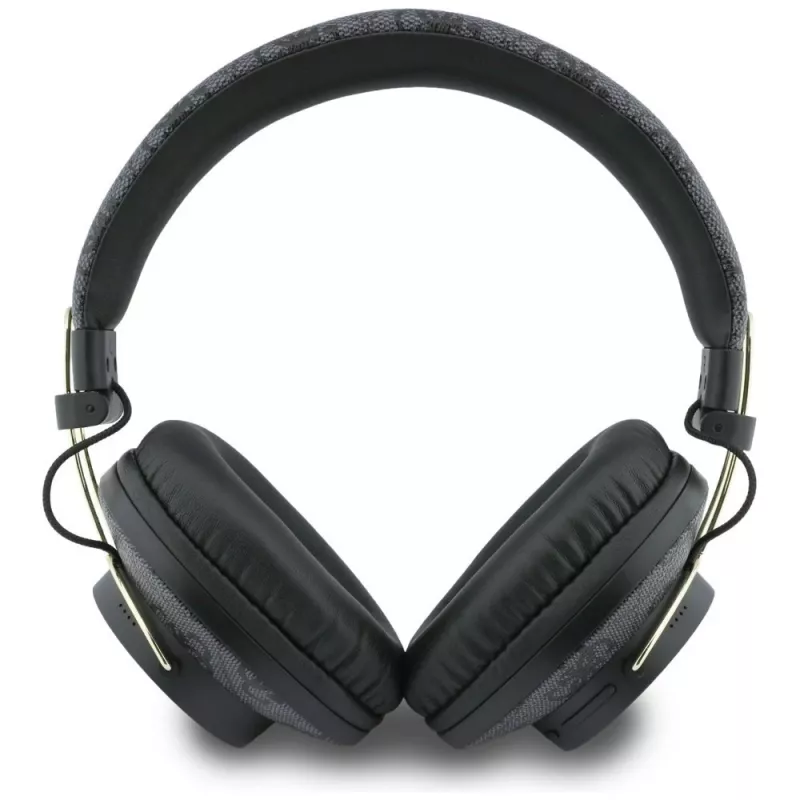 Guess Triangle Logo Bluetooth ENC Over-Ear Headphones Black