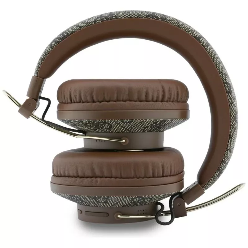 Guess Triangle Logo Bluetooth ENC Ausinės Ant Ausų Ruda