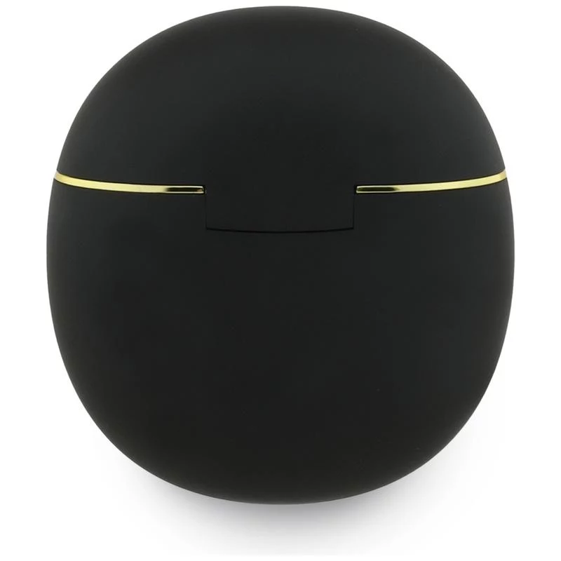 “Guess Gold Line Triangle TWS Bluetooth Earbuds su Įkrovimo Dėklu (Juodi)”