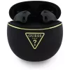 “Guess Gold Line Triangle TWS Bluetooth Earbuds su Įkrovimo Dėklu (Juodi)”