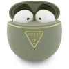 Guess Gold Line Triangle TWS Bluetooth Earbuds su įkrovimo dėklu (Chaki)