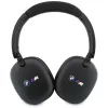 BMW Over-Ear Bluetooth Headphones with Printed Logos, Black