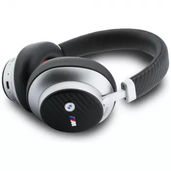 BMW M Carbon Metal Logo Bluetooth ENC Ausinės Ant Ausų Sidabrinės