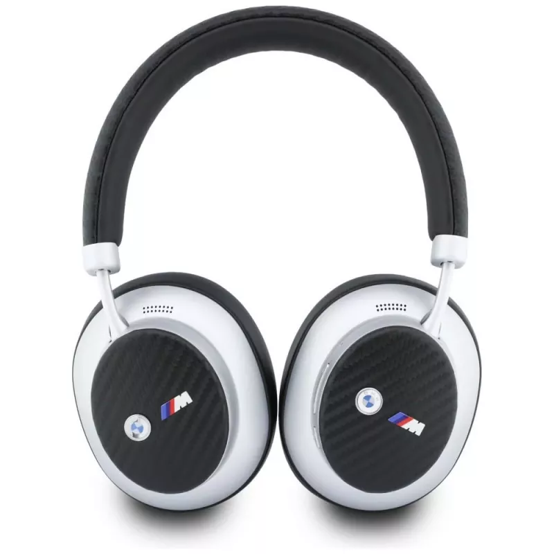 BMW M Carbon Metal Logo Bluetooth ENC Ausinės Ant Ausų Sidabrinės