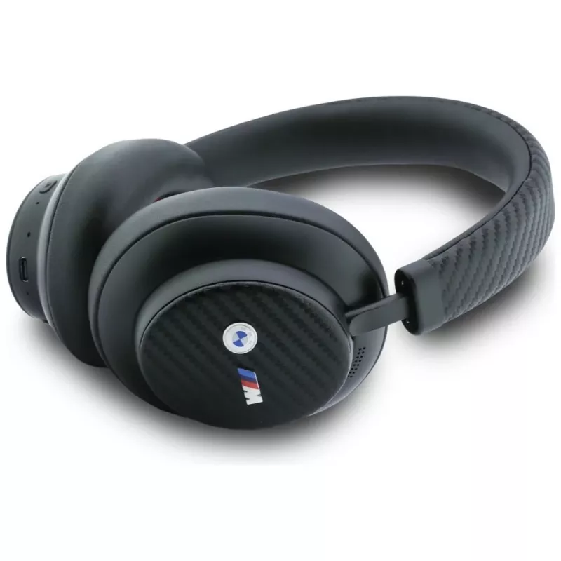 BMW M Carbon Metal Logo Bluetooth ENC Ausinės Juodos (Over-Ear)