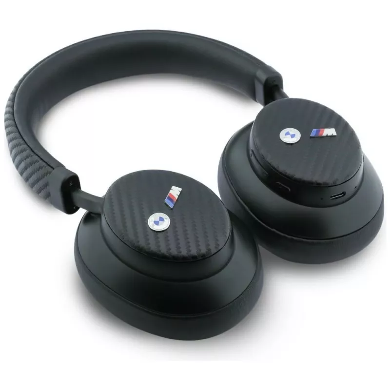 BMW M Carbon Metal Logo Bluetooth ENC Ausinės Juodos (Over-Ear)