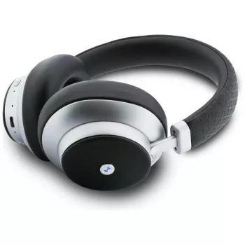 BMW Metal Logo MK Bluetooth ENC Ausinės „Over-Ear“ sidabrinės