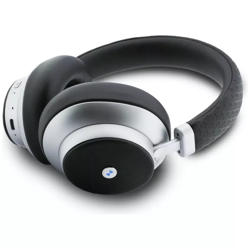 BMW Metal Logo MK Bluetooth ENC Ausinės „Over-Ear“ sidabrinės