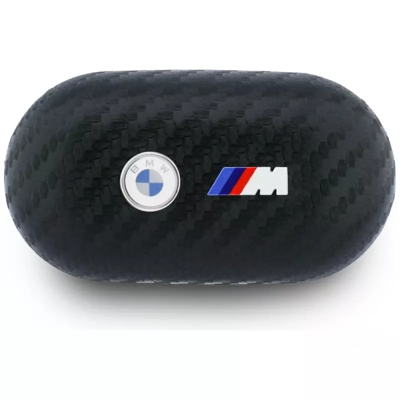 BMW Bluetooth TWS Earbuds Carbon Metal Logo ENC Black
