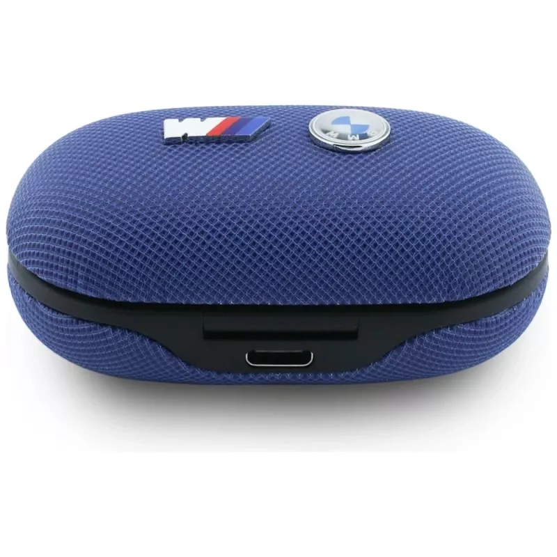 BMW M Metal Logo TWS Bluetooth 5.3 Ausinės su ENC, Mėlynos