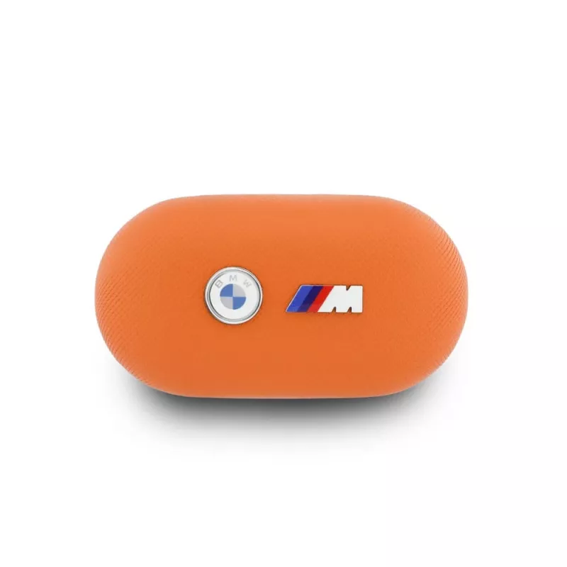 BMW M Metal Logo TWS Bluetooth 5.3 Ausinės su ENC - Oranžinė