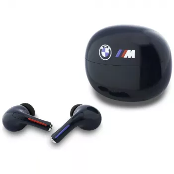 BMW Bluetooth TWS Earbuds Navy with Printed Logo
