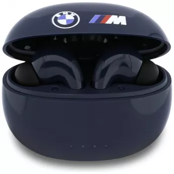 BMW Bluetooth TWS Earbuds Navy with Printed Logo