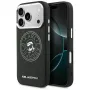 KARL LAGERFELD Point & Karl Sketch MagSafe Dėklas, skirtas iPhone 17 Pro Max - Juodas