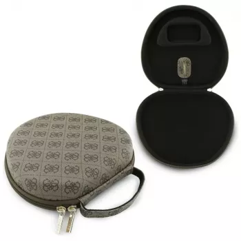 Guess Carry Box Headphone Case Brown