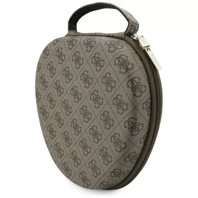 Ausinių dėklas-dėžutė Guess Carry Box, ruda