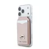 Karl Lagerfeld Stand Mirror MagSafe Wallet Pink
